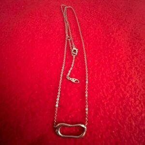 Nadri Elegant Silver Opal Necklace